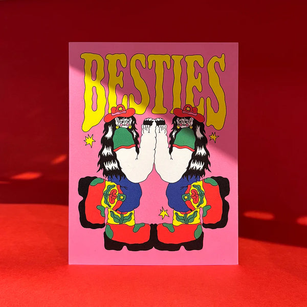 Carte de souhaits | Besties | Paperole