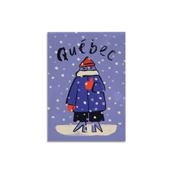 Aimant | Québec en hiver | Paperole