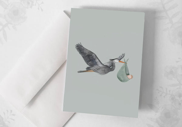 Carte de souhaits | La naissance | Geneviève Andersen