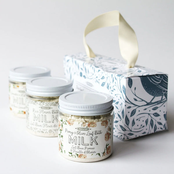 Coffret cadeau lait de bain | Dot & Lil