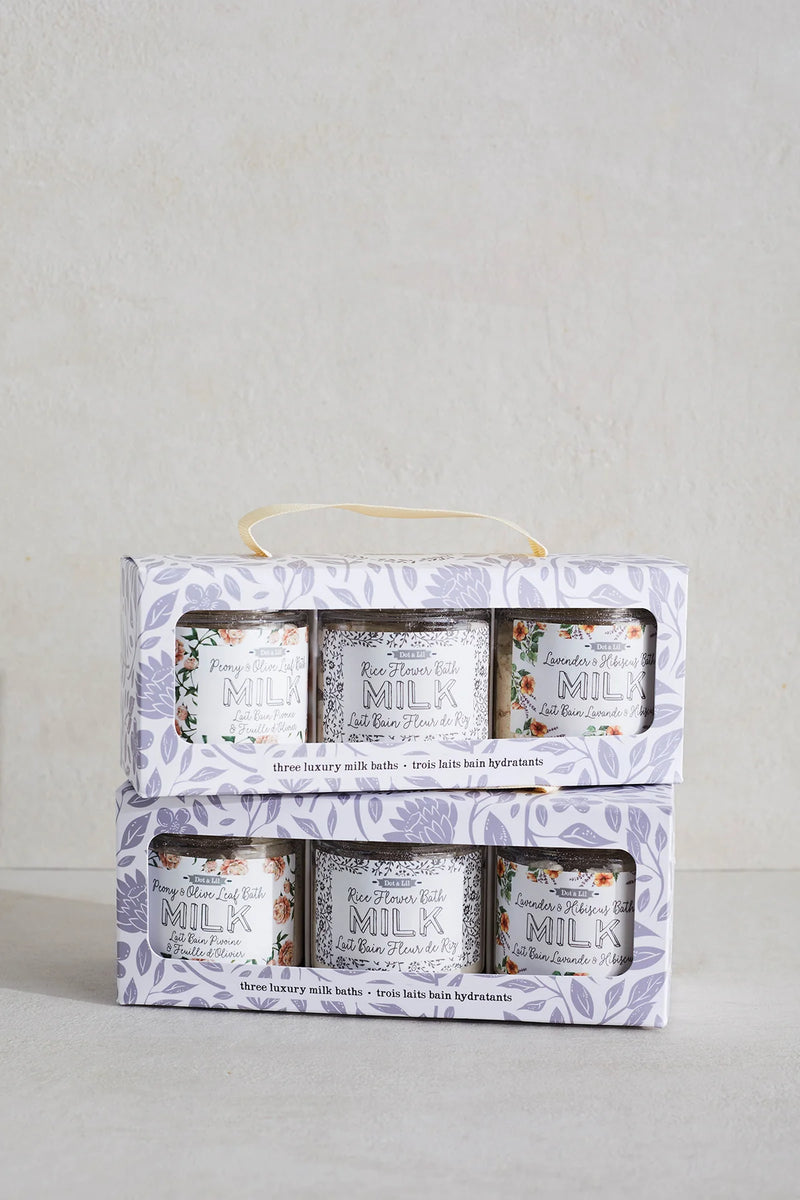 Coffret cadeau lait de bain | Dot & Lil