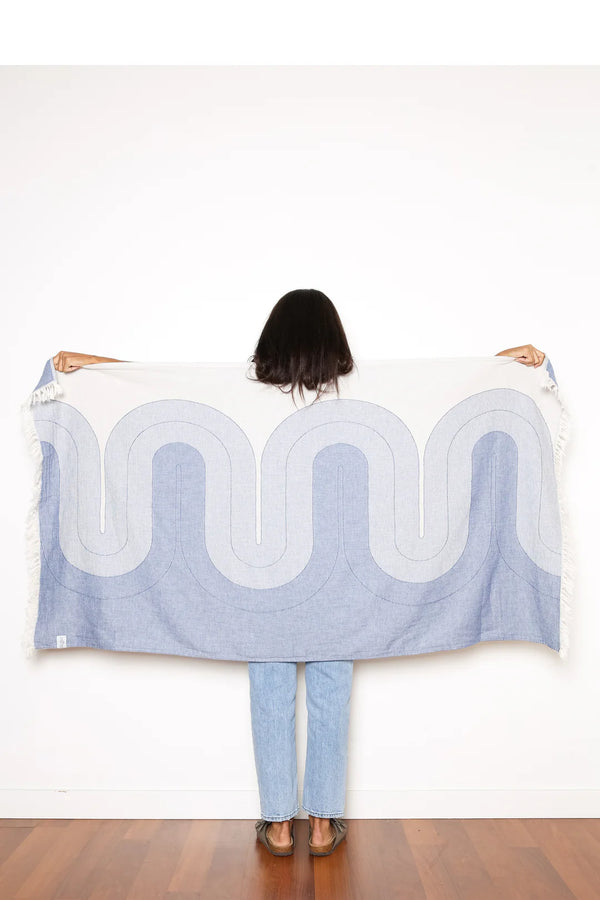 Serviette de plage | THE WAVE | TOFINO TOWEL