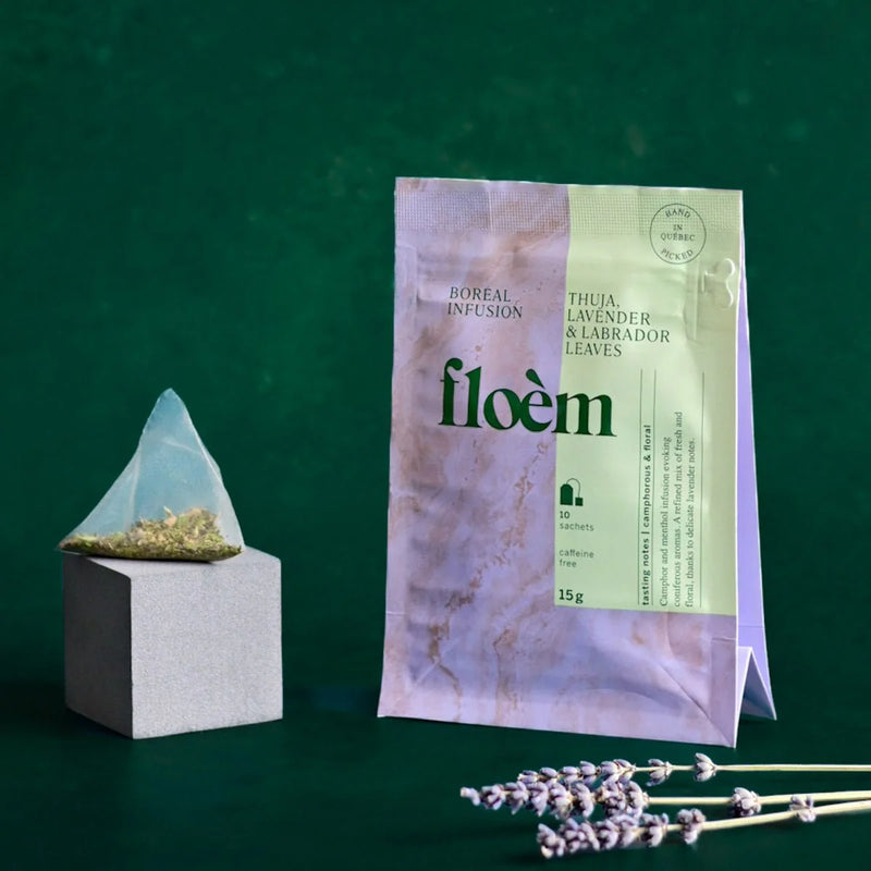 Infusion boréal | Floèm | Les délices de l'iles d'orléans