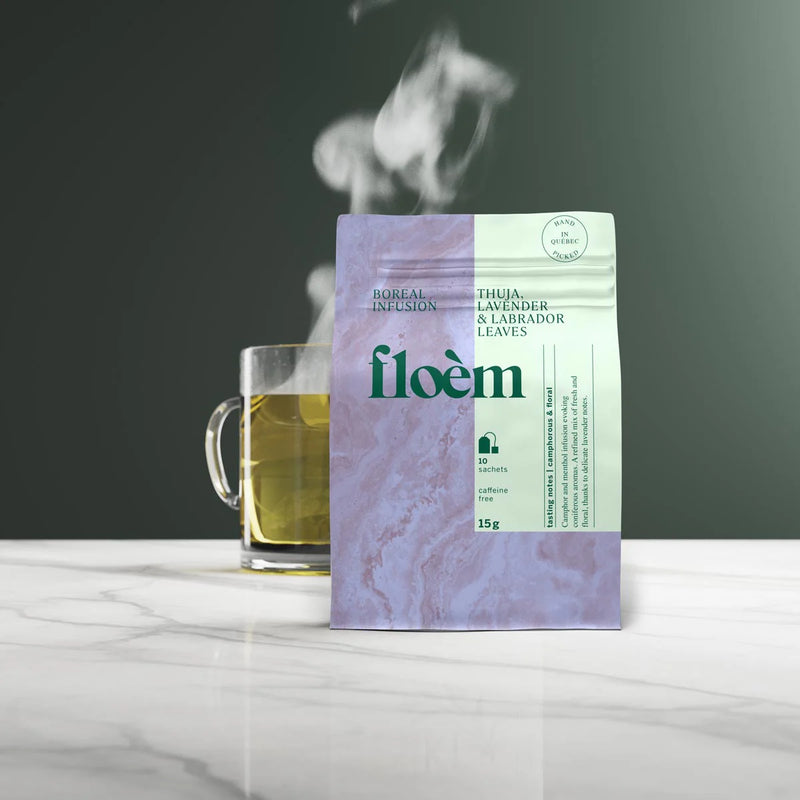 Infusion boréal | Floèm | Les délices de l'iles d'orléans