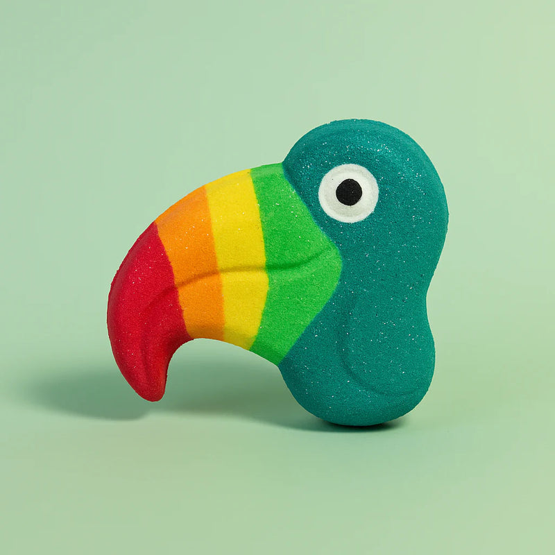 Bombe de bain avec jouet caché | Toucan | LA FABRIK