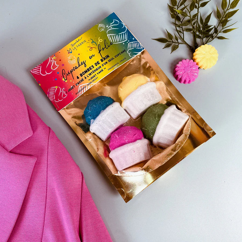 Bombe de bain avec jouet caché | Cupcakes | LA FABRIK
