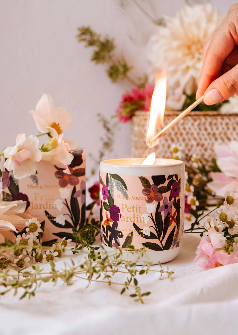 Bougie parfumée | Petit jardins | Mimi & August