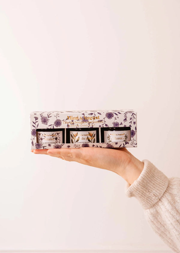 Trio de bougie | The secret garden box set | Mimi & August