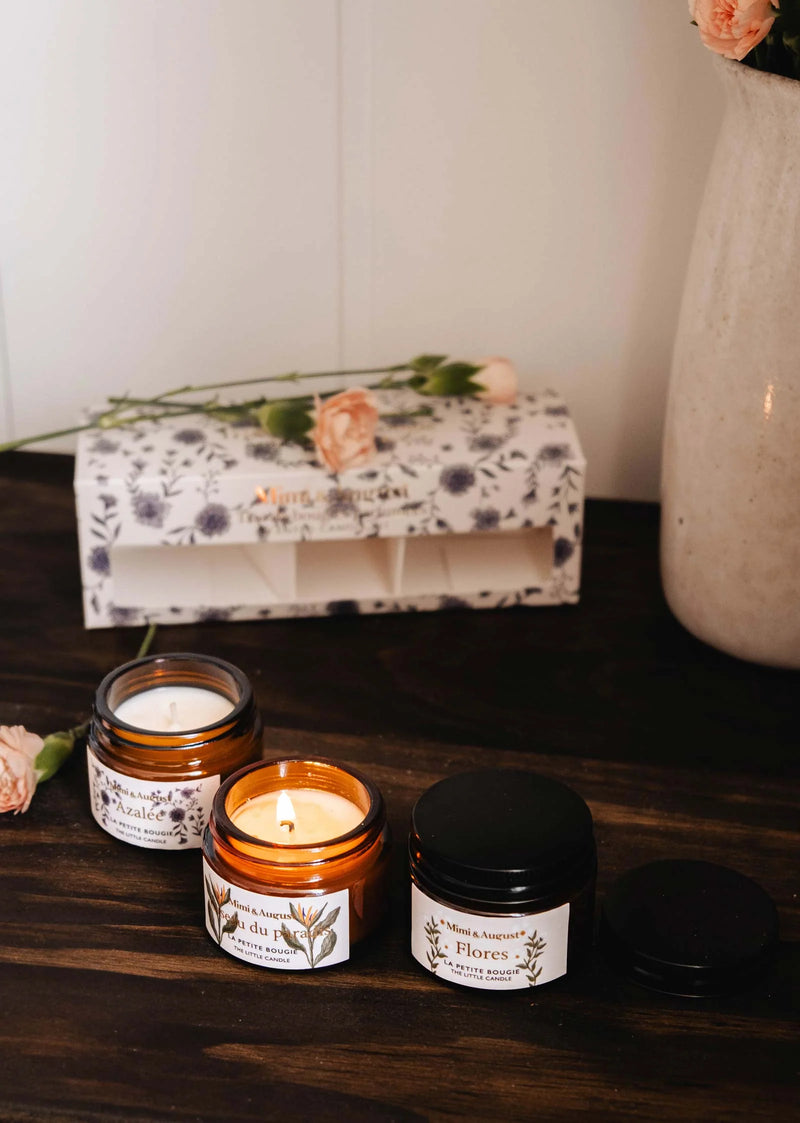 Trio de bougie | The secret garden box set | Mimi & August