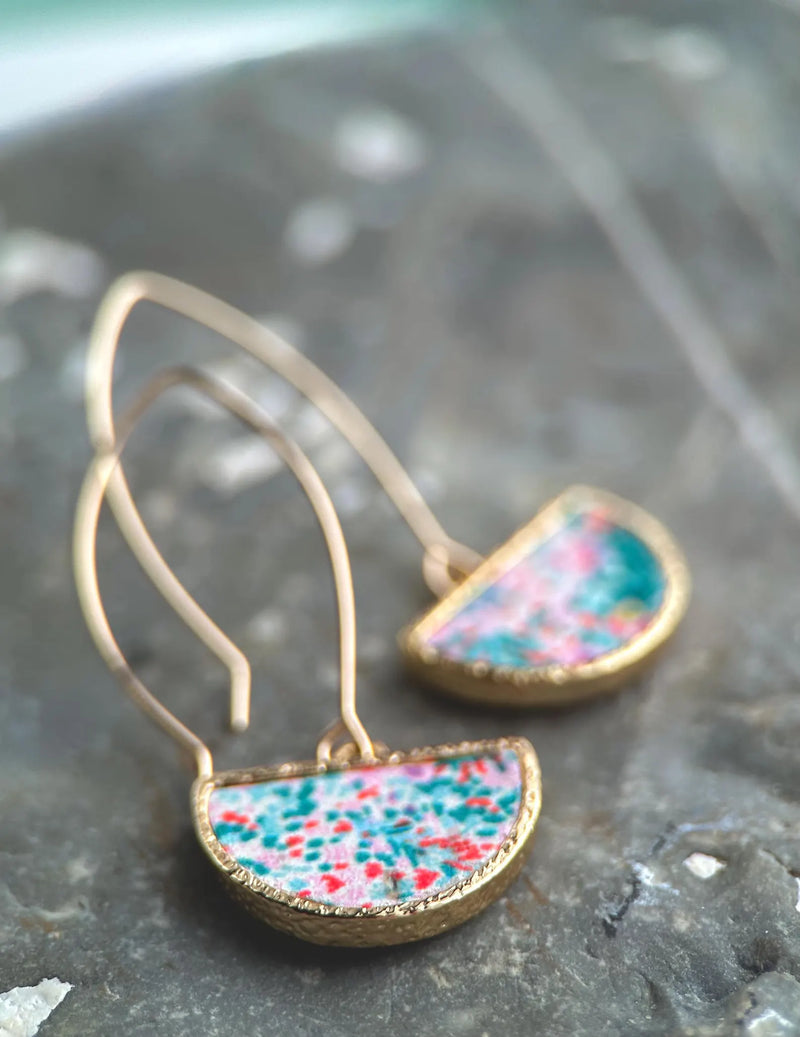 Boucles pendante demi cercle | BOUCLE D'OR