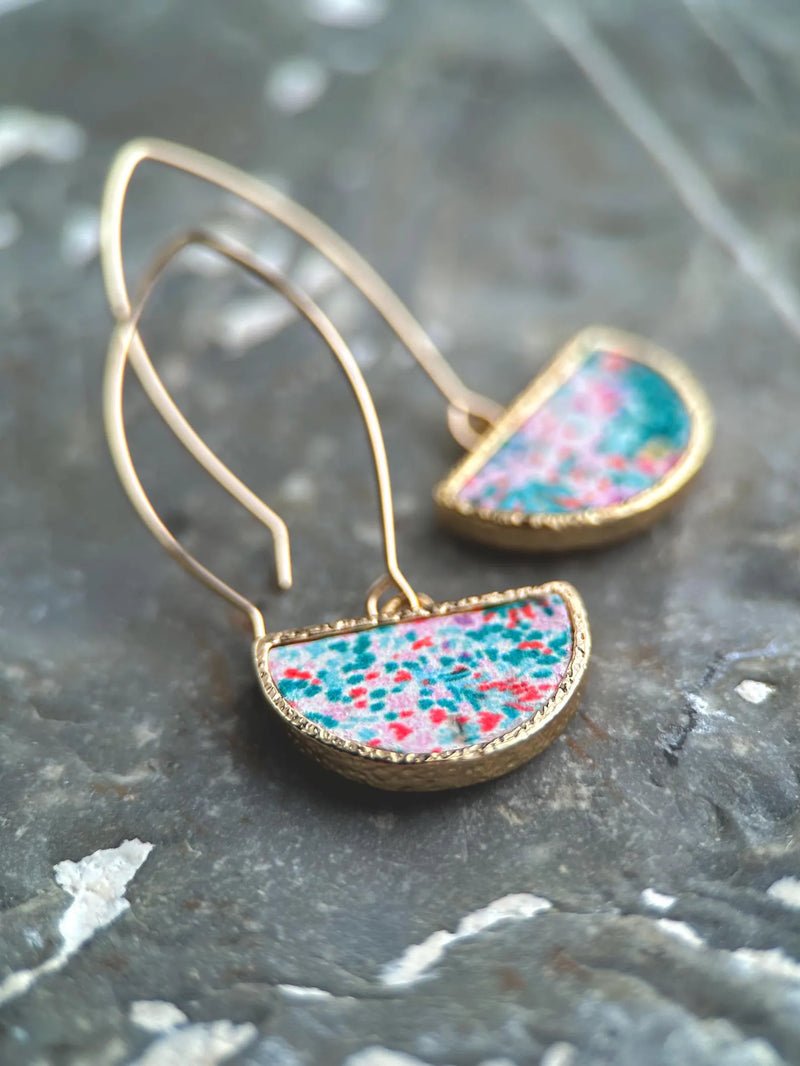 Boucles pendante demi cercle | BOUCLE D'OR