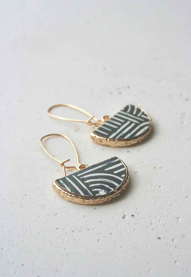 Boucles mi longue | anneau ovale allongé | BOUCLE D'OR