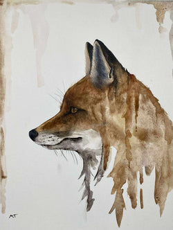 Carte de souhait | aquarelle | Arima design
