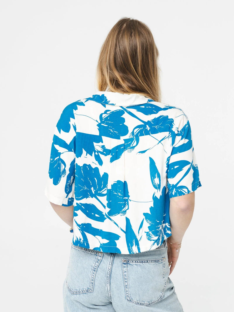 Blouse Pivoine | Fleurie blanche | Ananas & Bananas