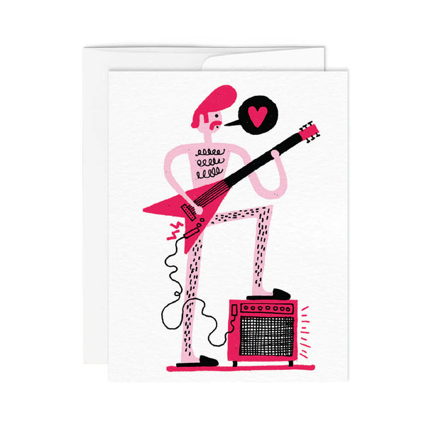 Carte de souhaits | Chanteur de pomme | Paperole