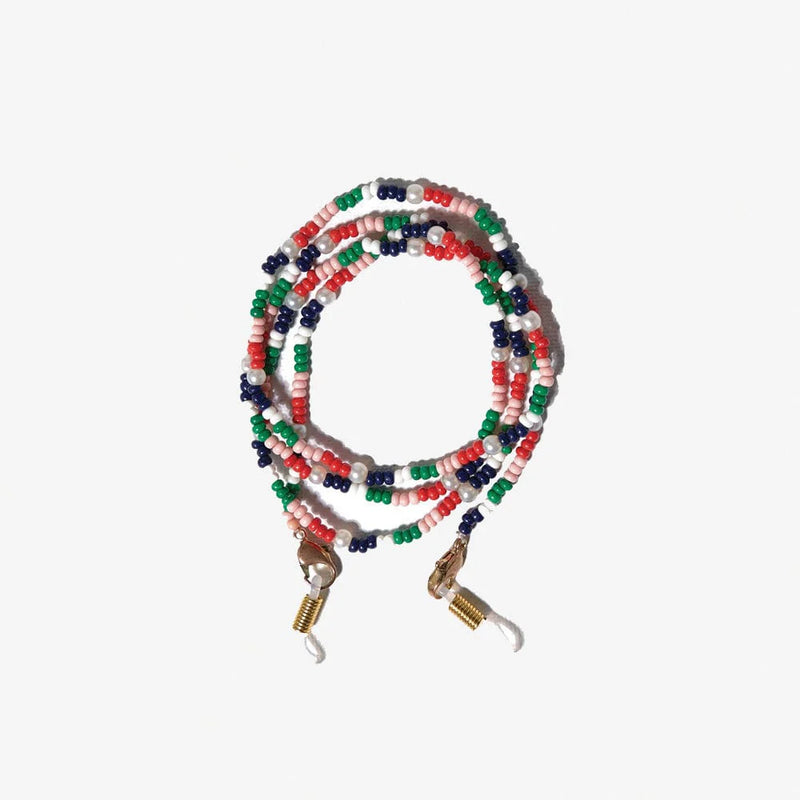 Chaine à lunettes en perle | INK+ALLOY