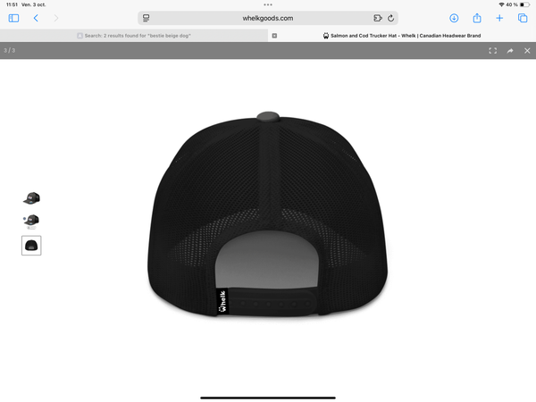 Casquette trucker | Saumon | WHELK