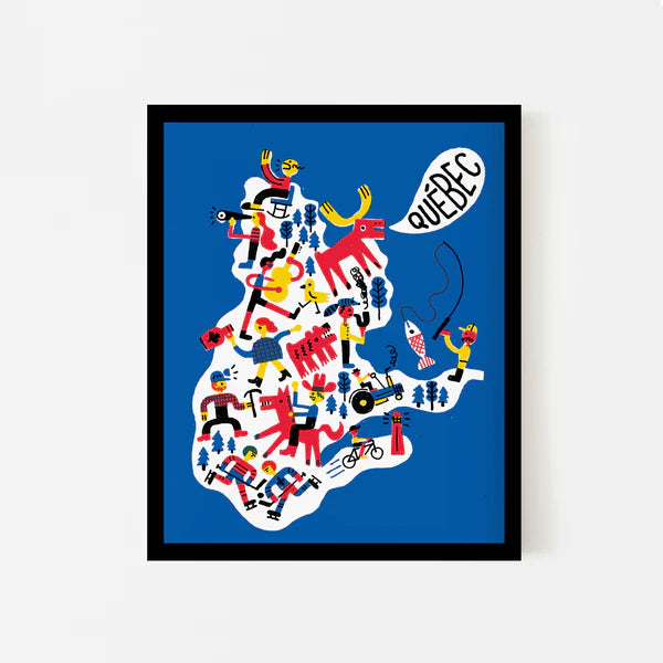 illustration | LE QUÉBEC | PAPEROLE