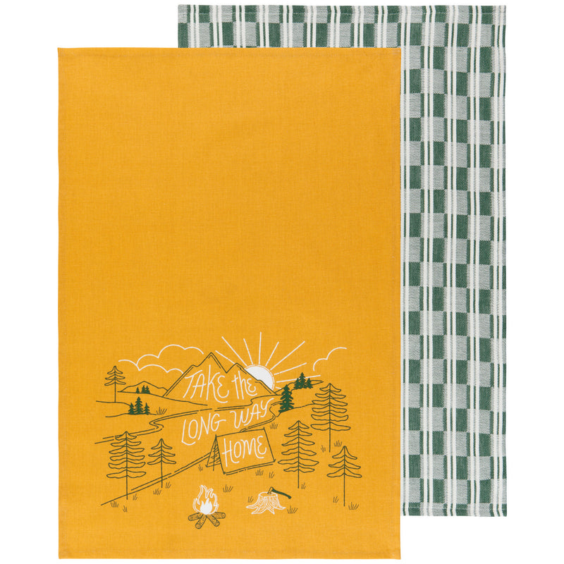 Linge à vaisselle Jacquard | Camp out | Danica