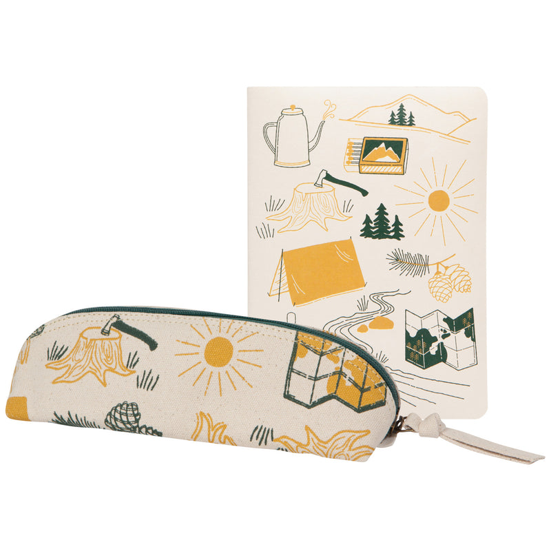 Ensemble Cahier & Trousse | Camp Out | Danica