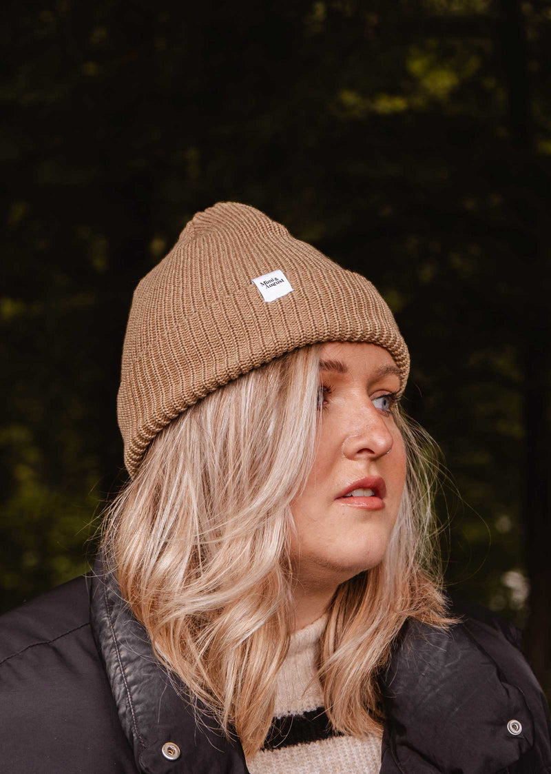 Tuque Beanie super puff - Cappucino | Mimi & August