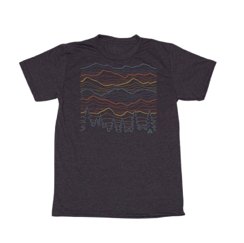 T-shirt Mountain Lines | Ambler