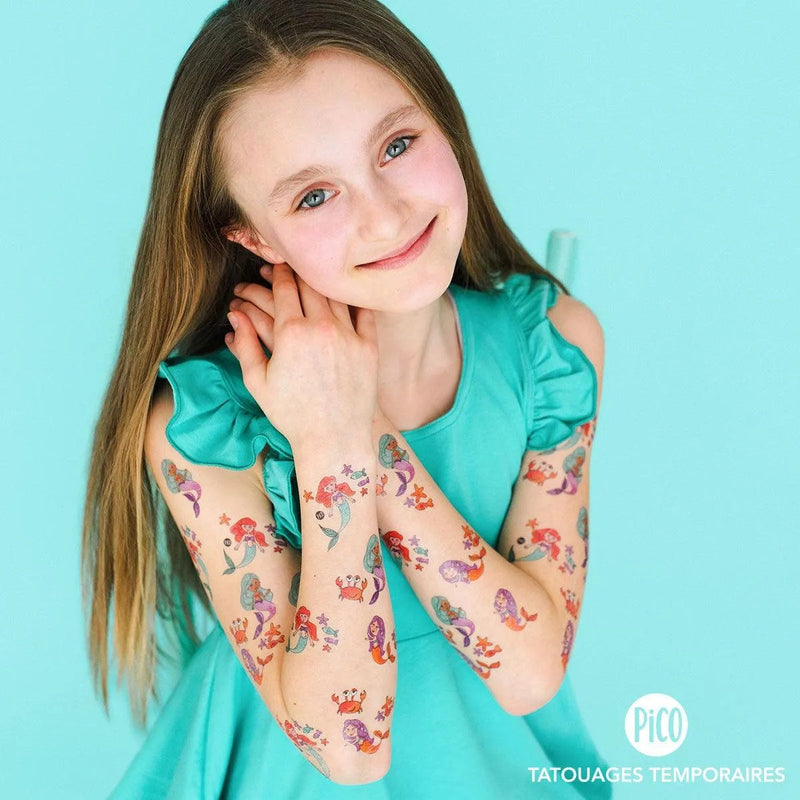 Tatouage temporaire |Les sirènes | Pico tatoo