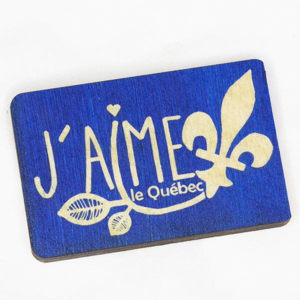 Aimant J'aime le Québec - boutique