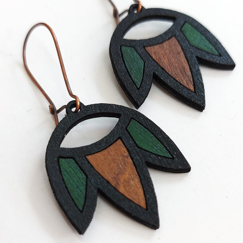 Manifestation - Boucles d'oreilles | Rebelles des bois