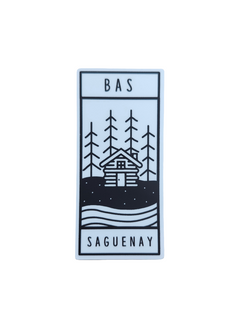 Autocollant Refuge Bas-Saguenay