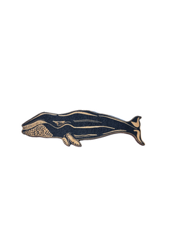 Aimant Baleine noir | Valya | Rebelles des bois design
