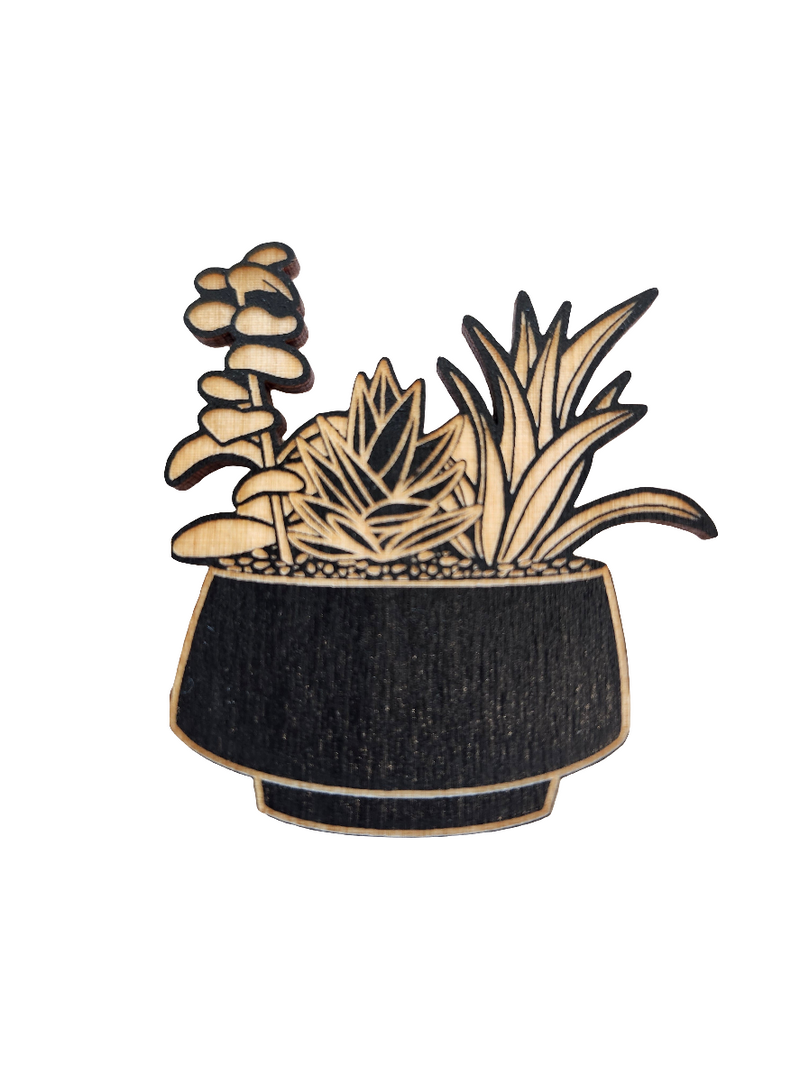 Aimant plantes mixtes | Rebelles des bois design