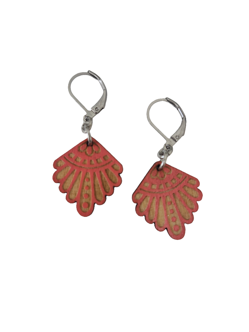 Boucles d'oreille Mini Pavo Réal - Rebelles des bois