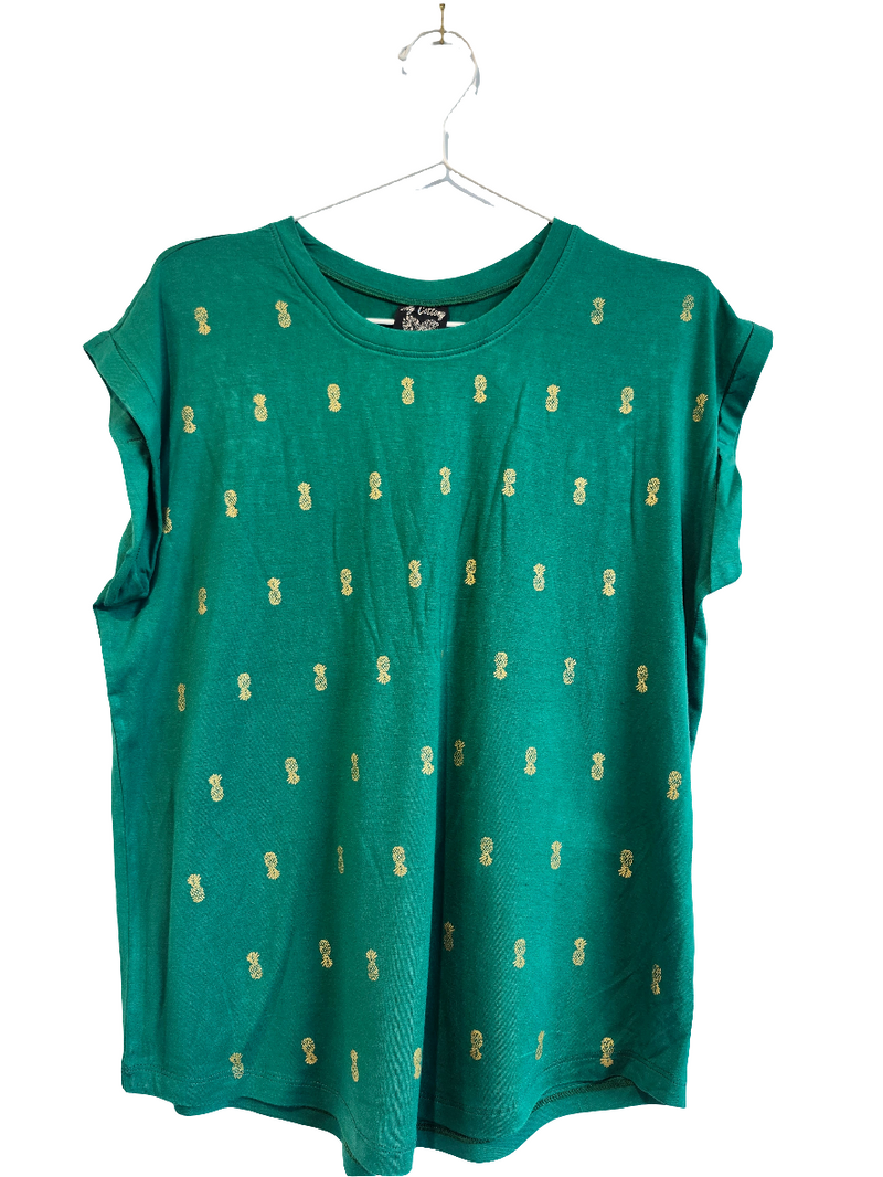 T-shirt Lily Cottony | Ananas | Soleil Soleil