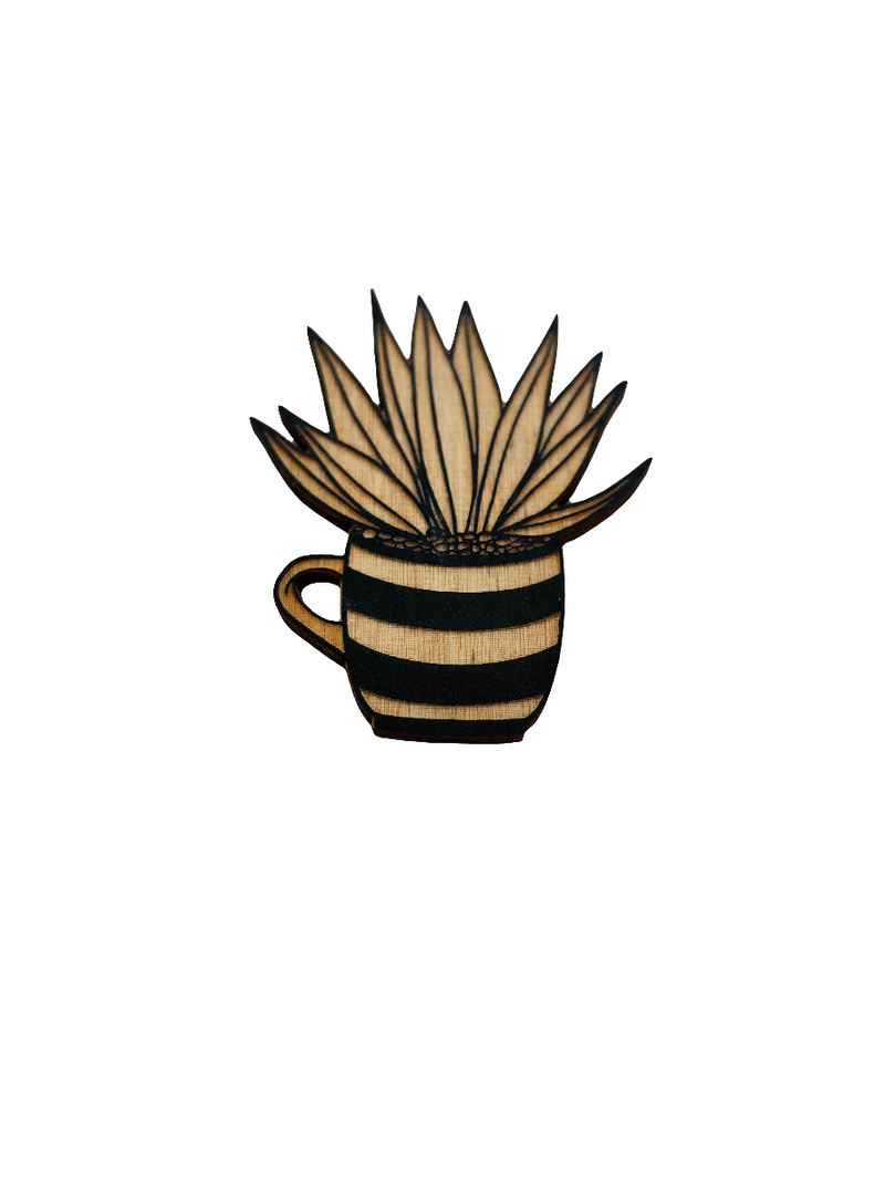 Aimant aloès | Rebelles des bois design