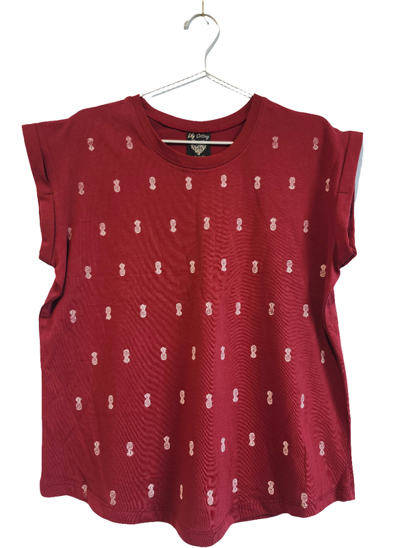 T-shirt Lily Cottony | Ananas | Soleil Soleil
