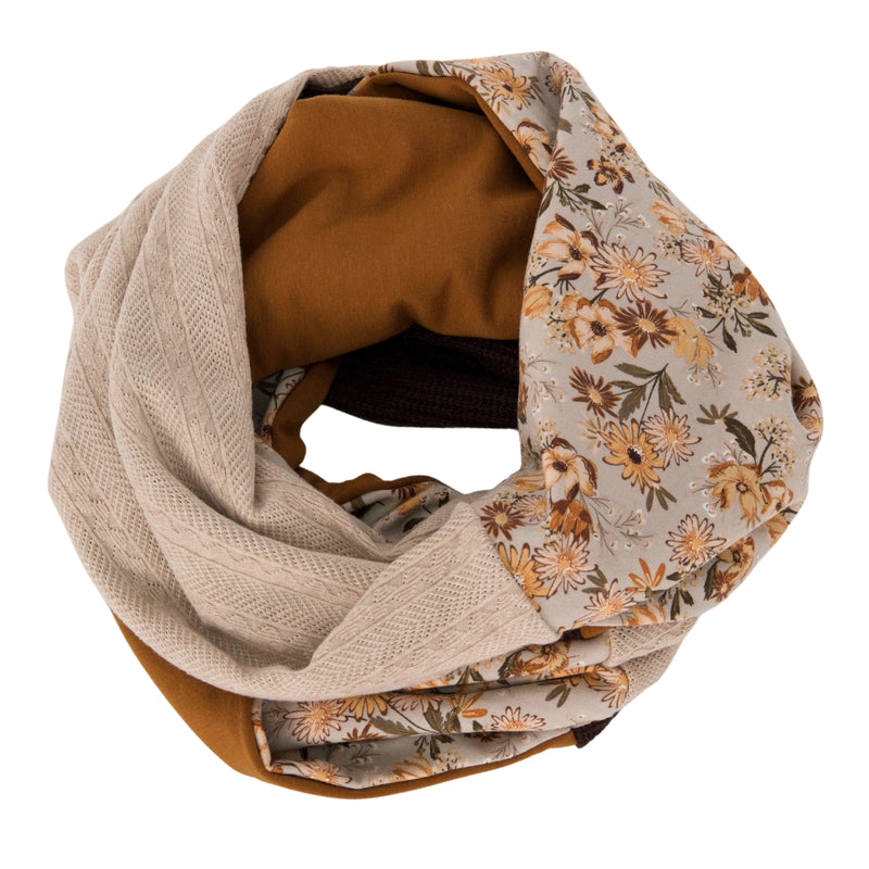 Tube foulard infini patchwork  | BALUCHON