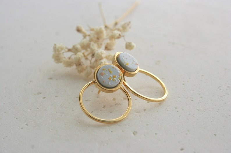 Boucles EAR JACKET | Boucle d'or