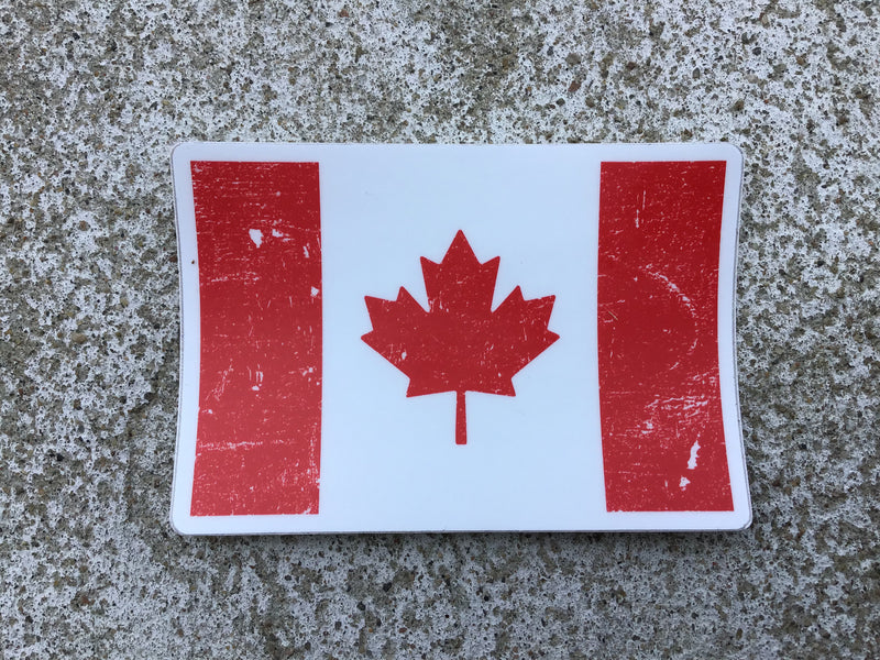 Autocollant imprimé Drapeau canadien | SHADOWBOX