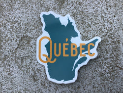 Autocollant imprimé Province de Québec | SHADOWBOX