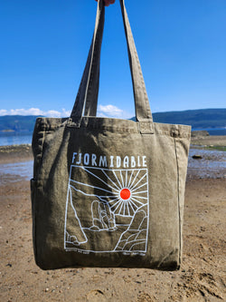 Sac de magasinage | Fjormidable 2 couleurs  | Rebelles des bois design