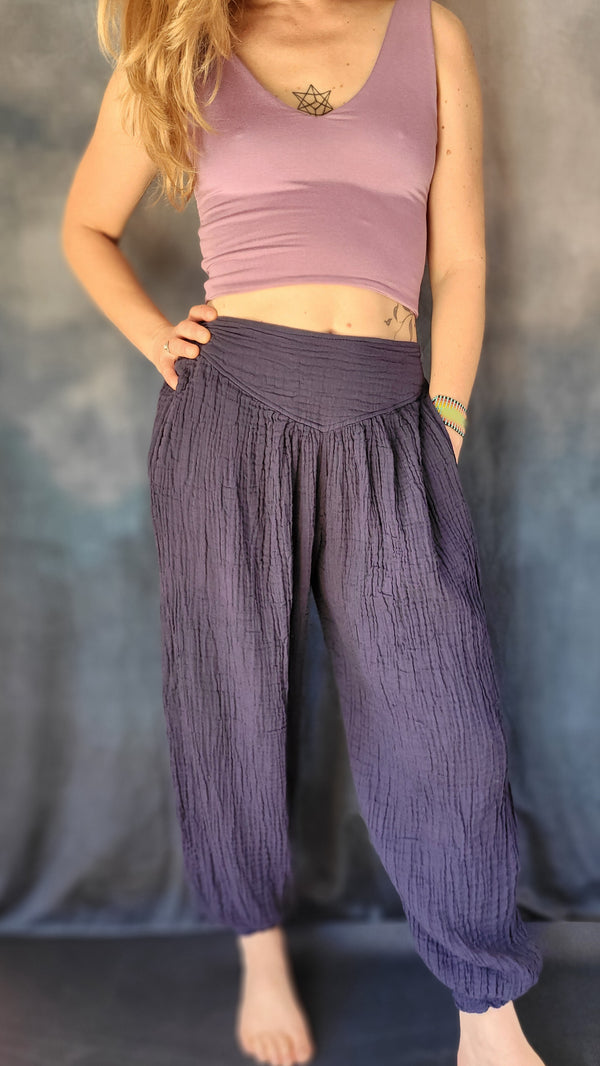 Pantalon Aladin froissé | Soleil Soleil