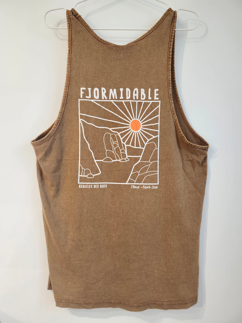 Cami délavé unisexe | Fjormidable | Lago