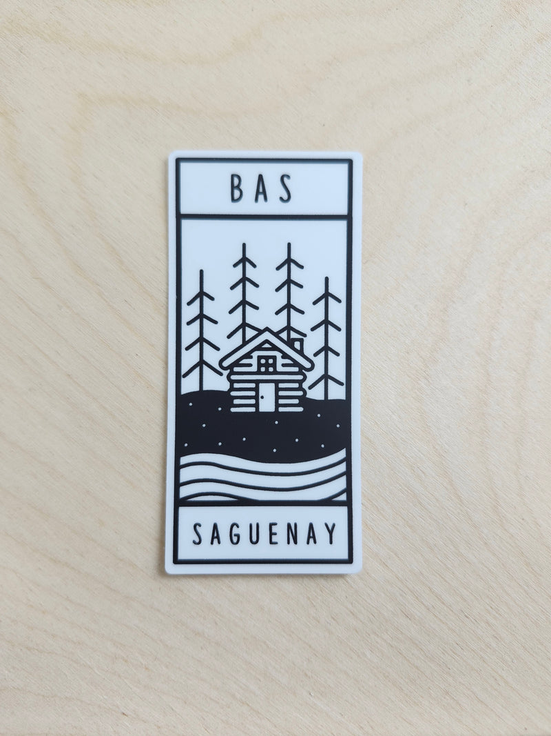 Autocollant Refuge Bas-Saguenay