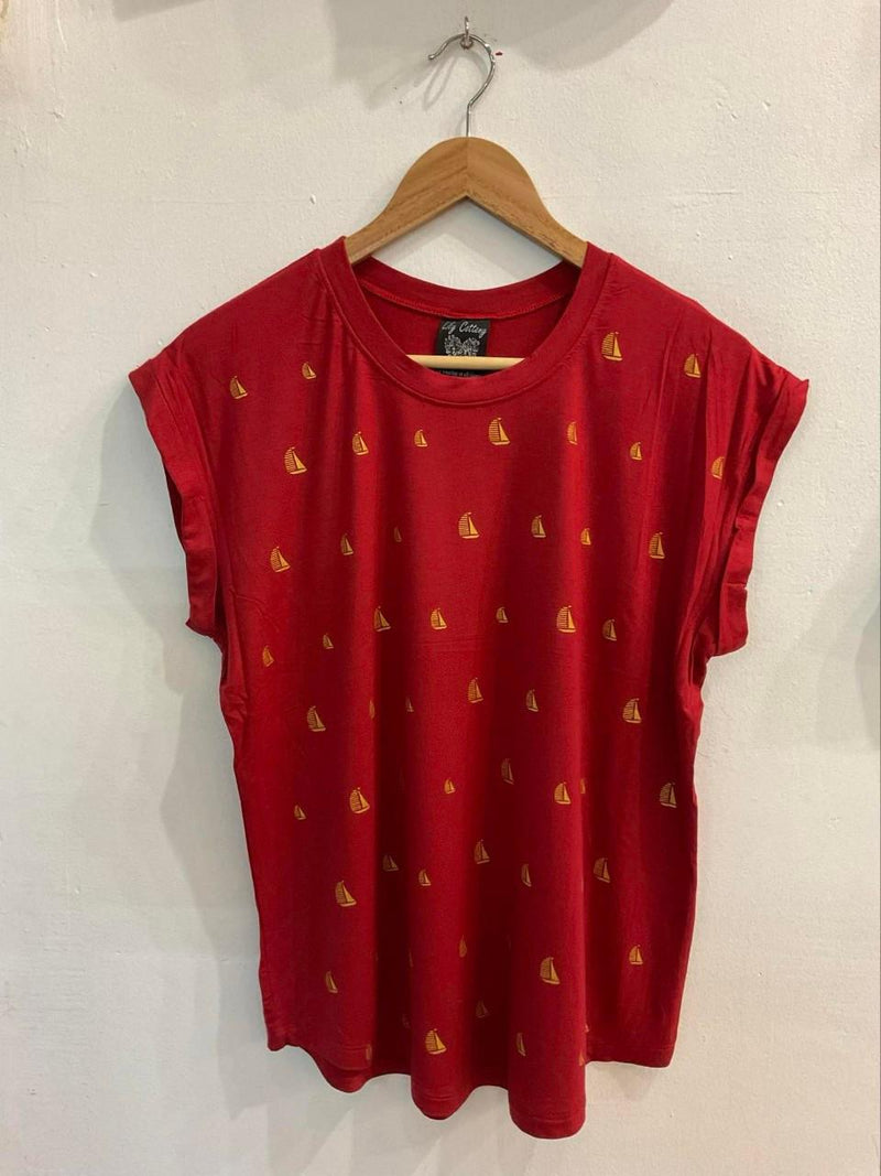T-shirt Lily Cottony | Voilier | Soleil Soleil