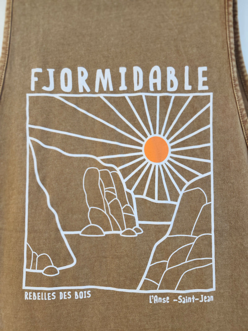 Cami délavé unisexe | Fjormidable | Lago