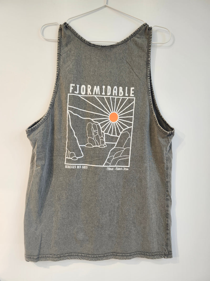 Cami délavé unisexe | Fjormidable | Lago