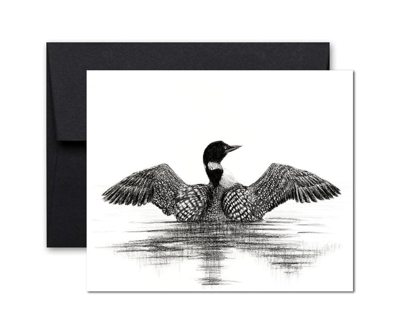 Carte de souhaits | Huard Canadien | Le Nid atelier