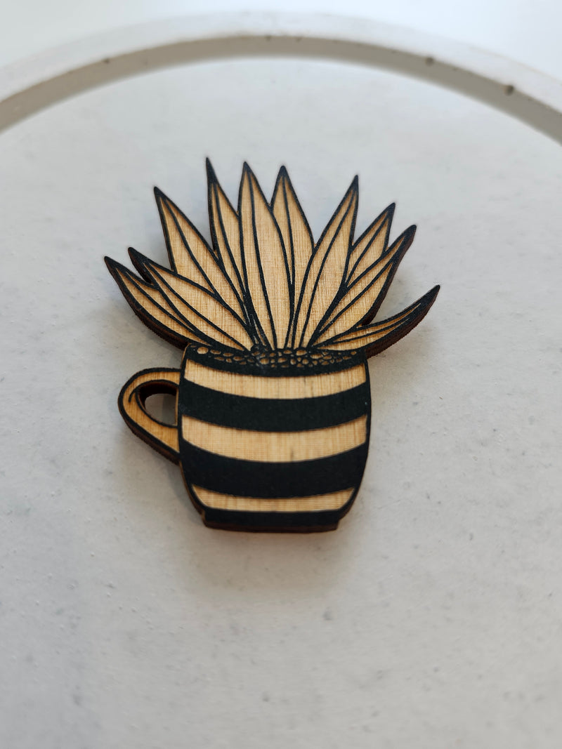 Aimant aloès | Rebelles des bois design