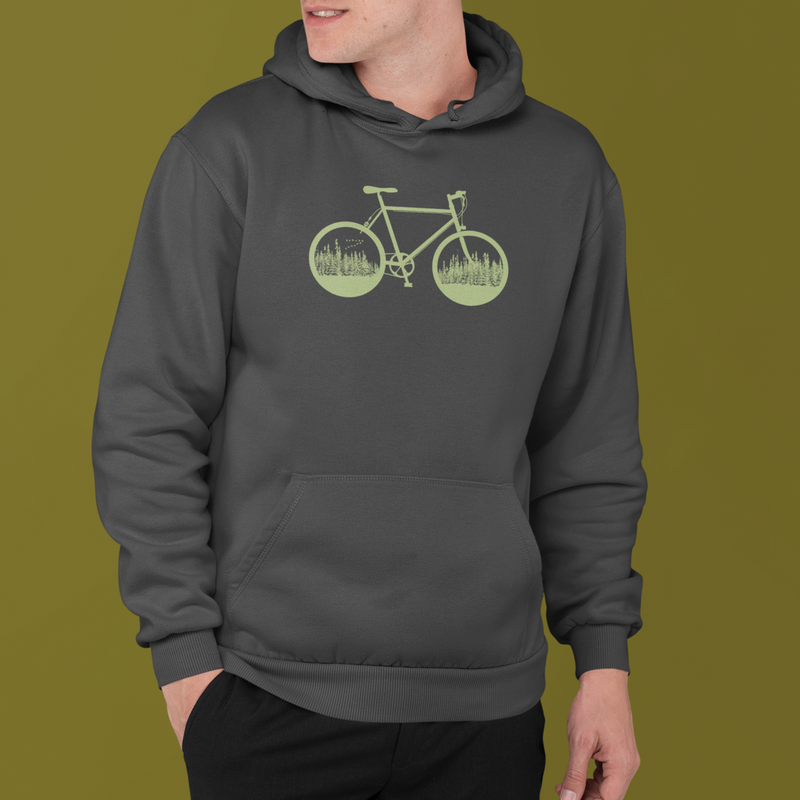 Hoodie  | Vélo forêt | Baltrakon